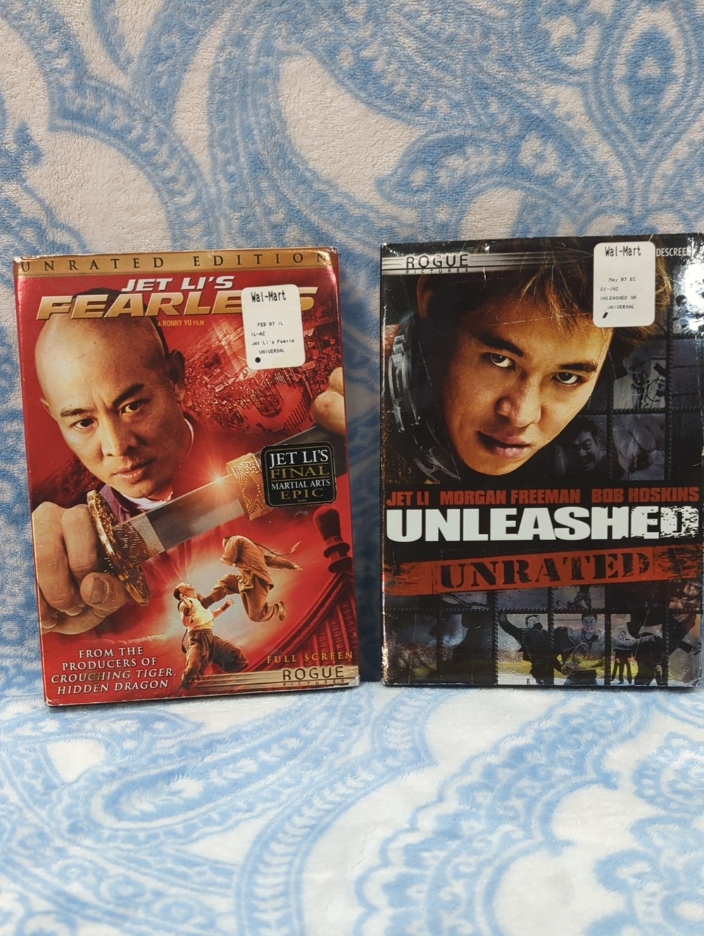 Jet Li Unleashed & Fearless DVD Set